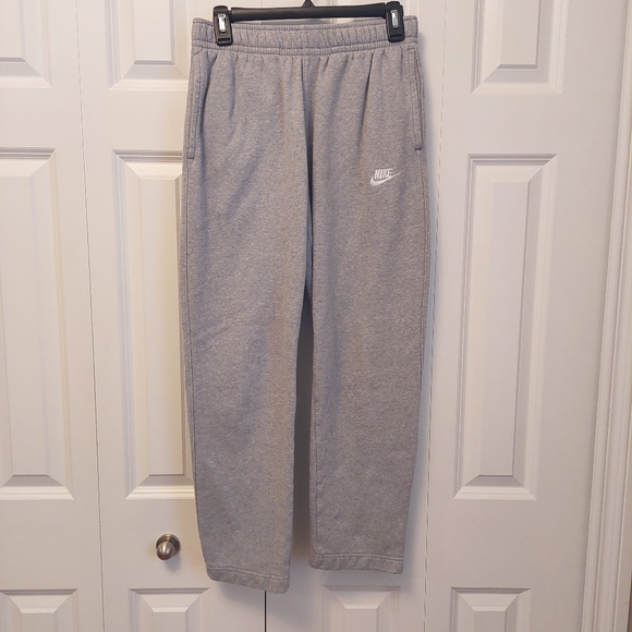 Nike Pants Mens Gray Nike Sportswear Club Fleece Pants Poshmark